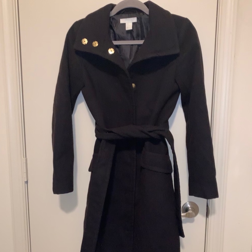 Long black coat from H&M!